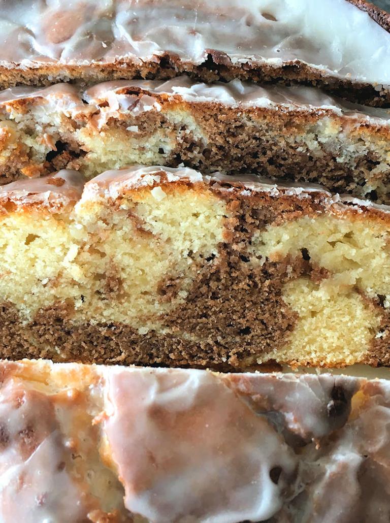 Cinnamon Swirl Marble Cake Recipe Cuisine Fiend
